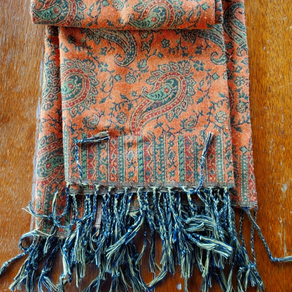 Pashmina Scarf, Orange
